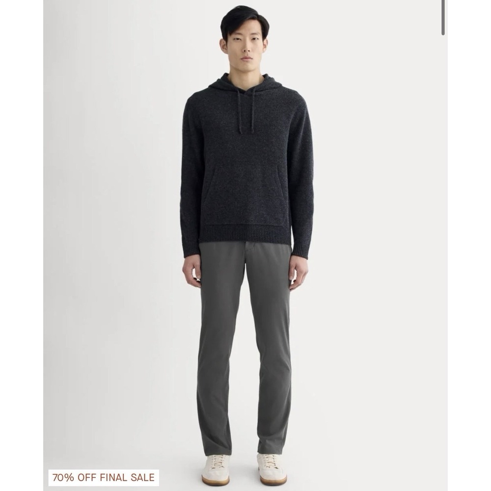 NWT Everlane The Performance Chino Uniform Slim Slate Grey Size 33x30 MSRP $118